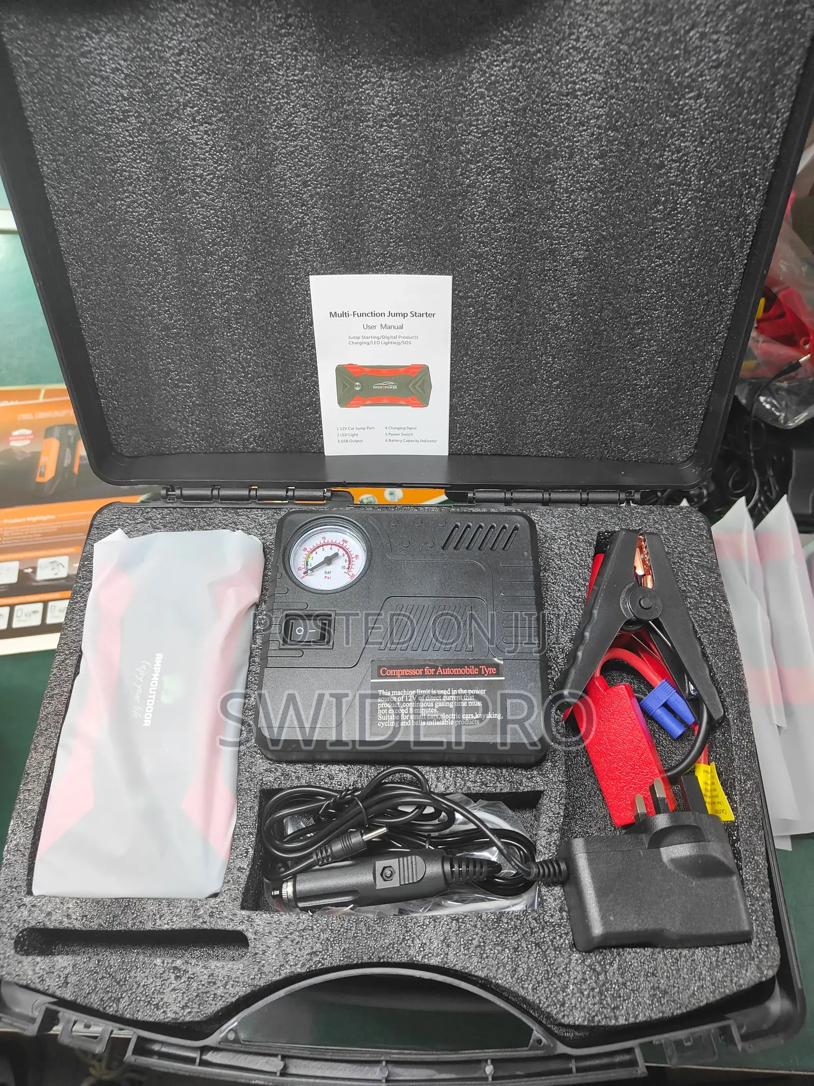 High Power Car Battery Jump Starter