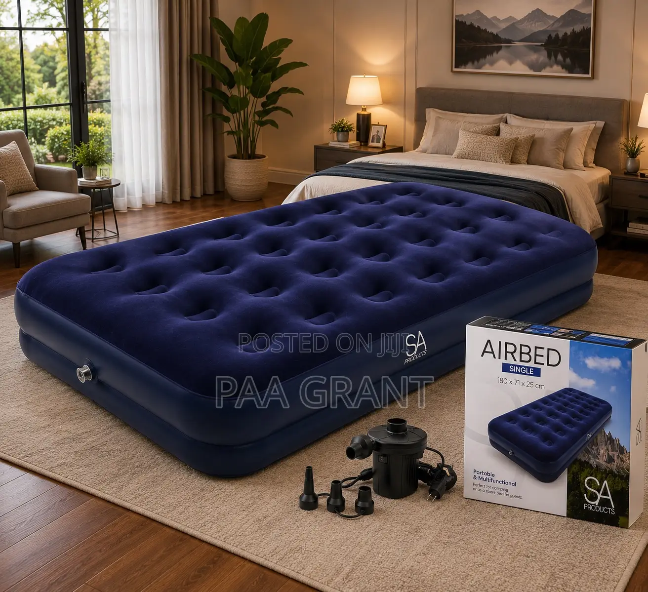 Maximum Comfort , Minimum Effort(Air Mattress Plus Free Pump