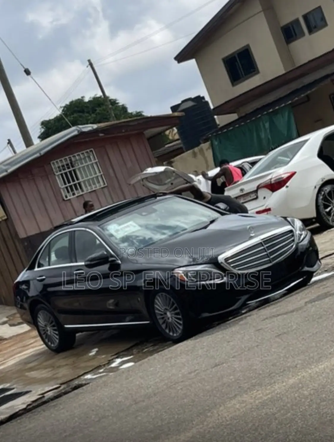 Mercedes-Benz C300 Luxury 4Matic Sedan AWD (2.0L 4cyl 7A) 2016 Black