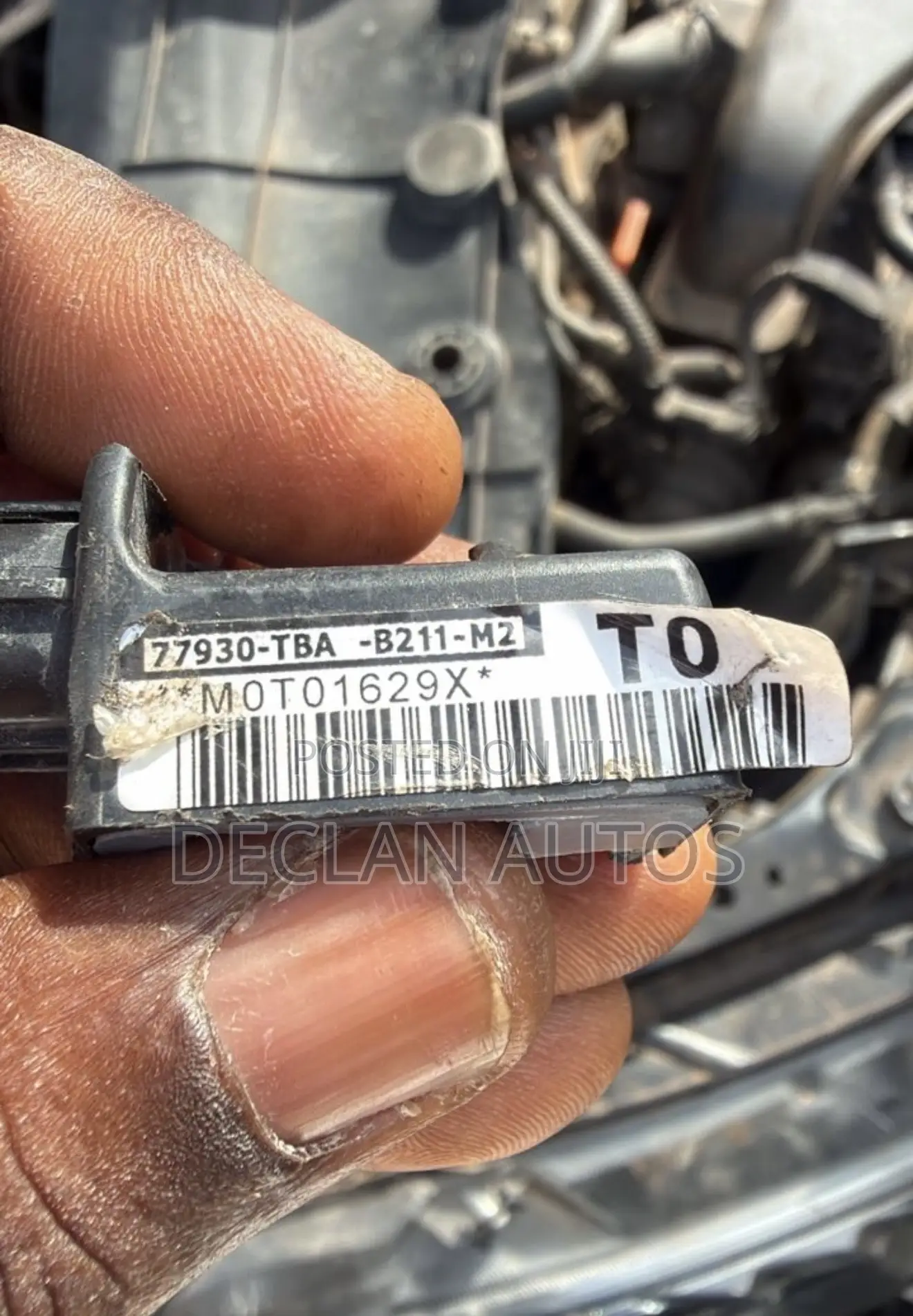 Genuine Honda 16-21 Civic Front Right (Passenger) Impact Sensor