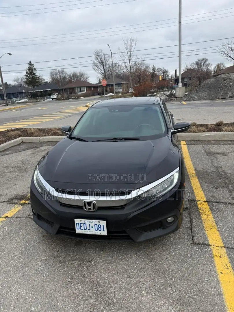 Honda Civic Touring Sedan 2018 Black