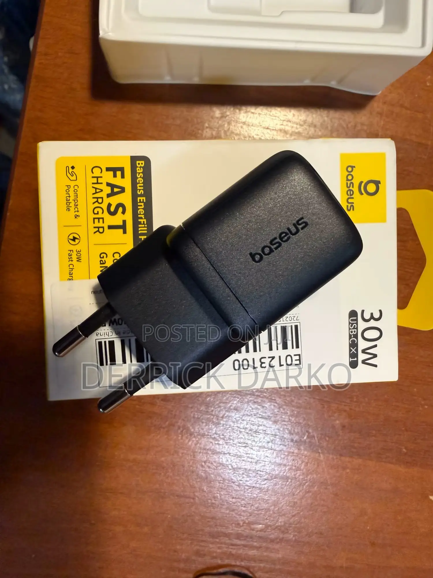 Baseus 30w Gan Charger