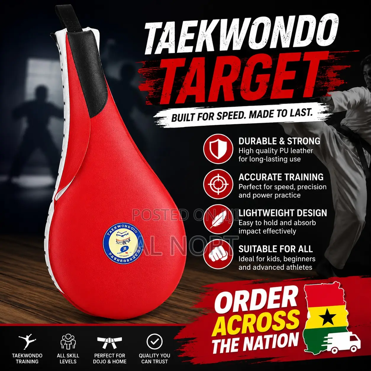Taekwondo Target Paddle Kicking Pad