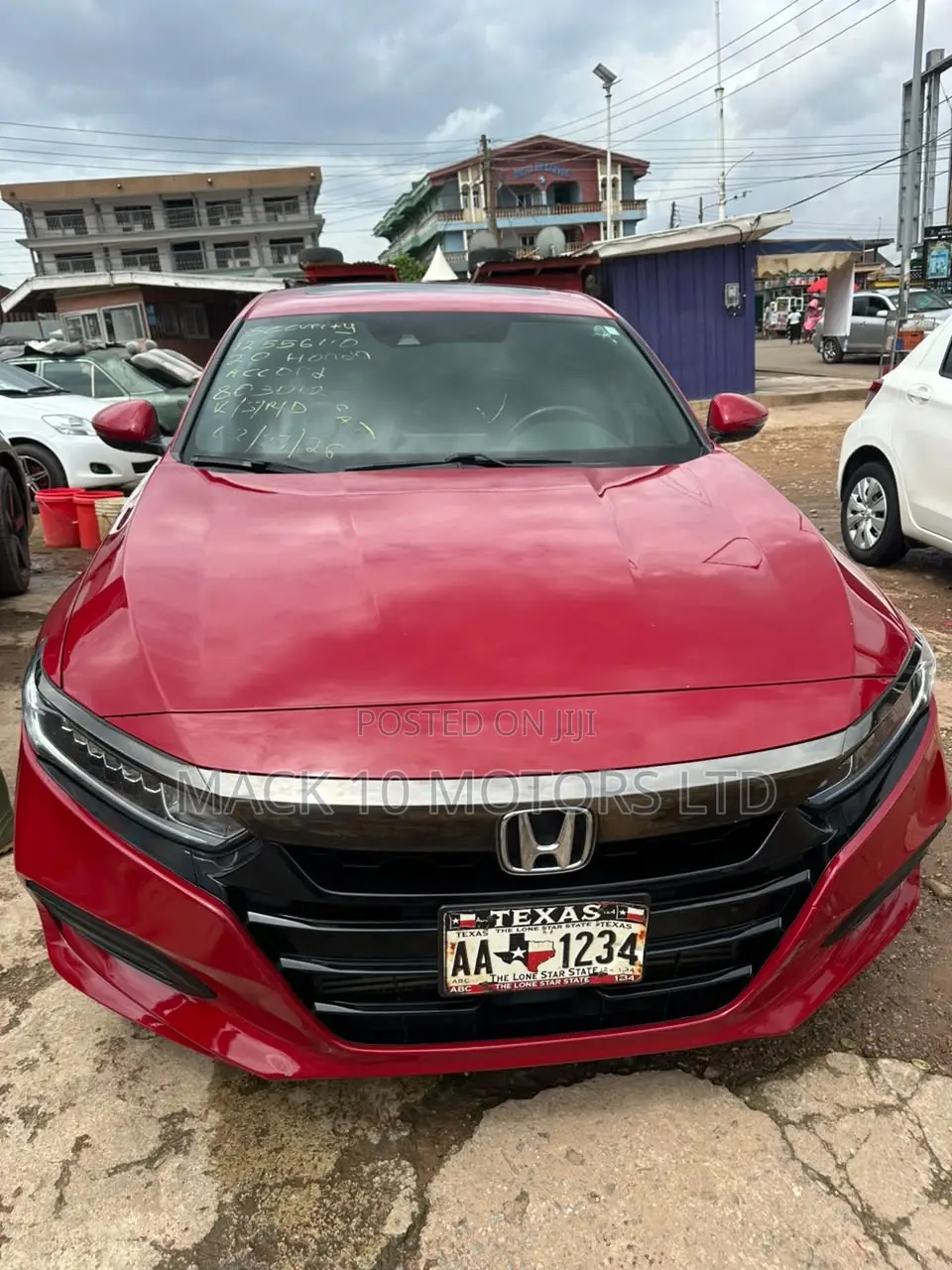 Honda Accord Sport 2018 Red