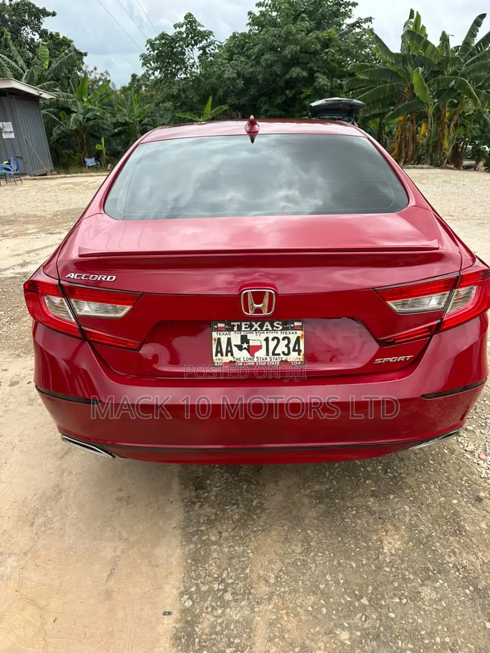 Honda Accord Sport 2018 Red