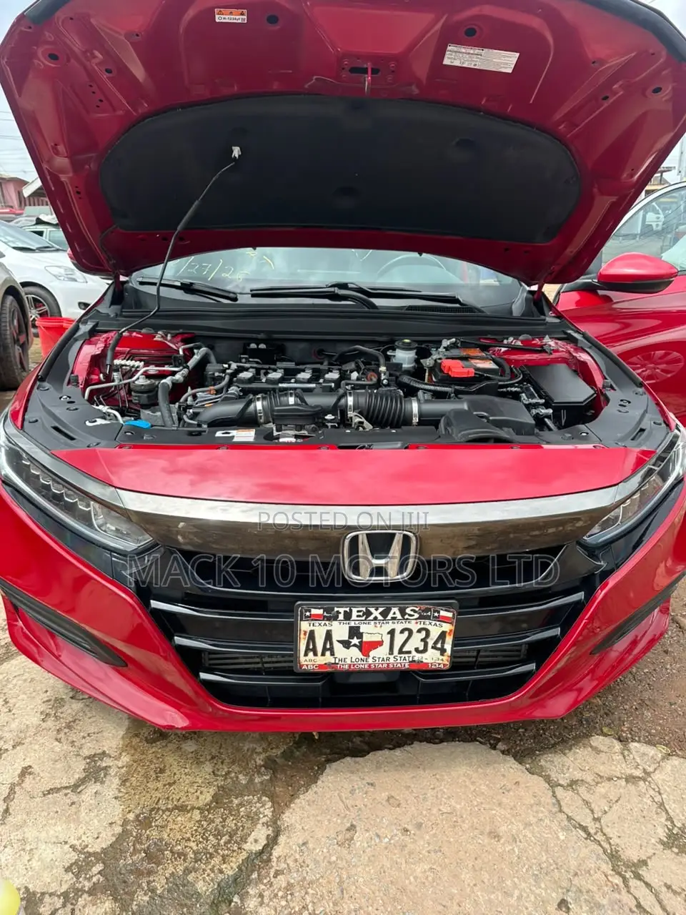 Honda Accord Sport 2018 Red