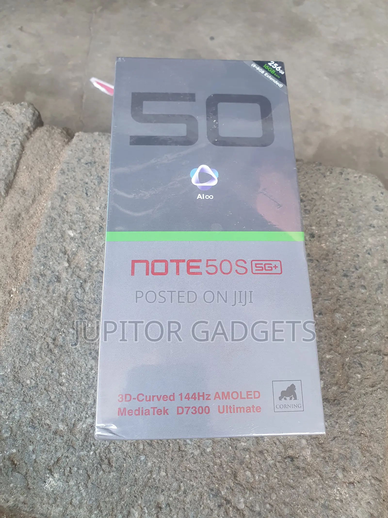 New Infinix Note 50s 256 GB Black