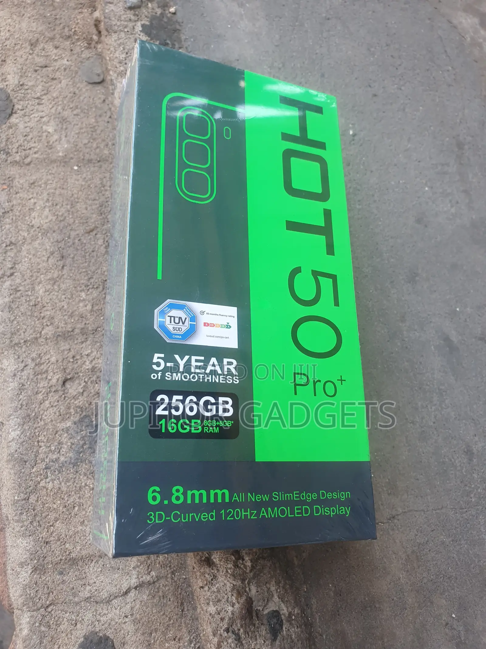 New Infinix Hot 50 Pro+ 4G 256 GB Black