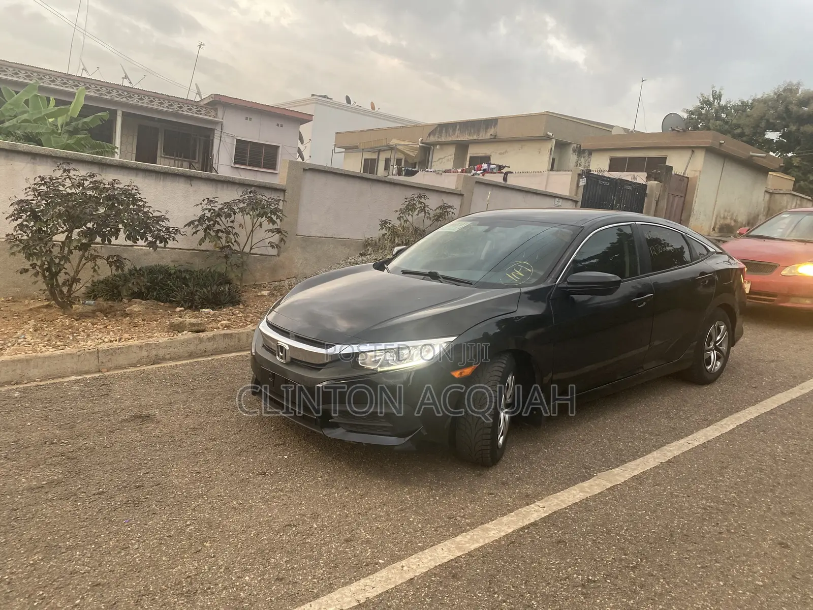 Honda Civic EX 4dr Sedan (2.0L 4cyl) 2017 Black
