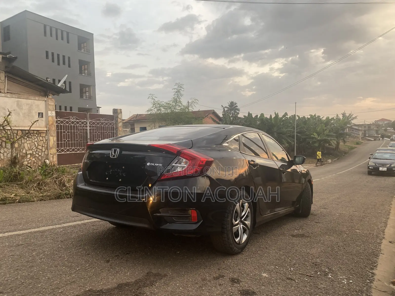 Honda Civic EX 4dr Sedan (2.0L 4cyl) 2017 Black