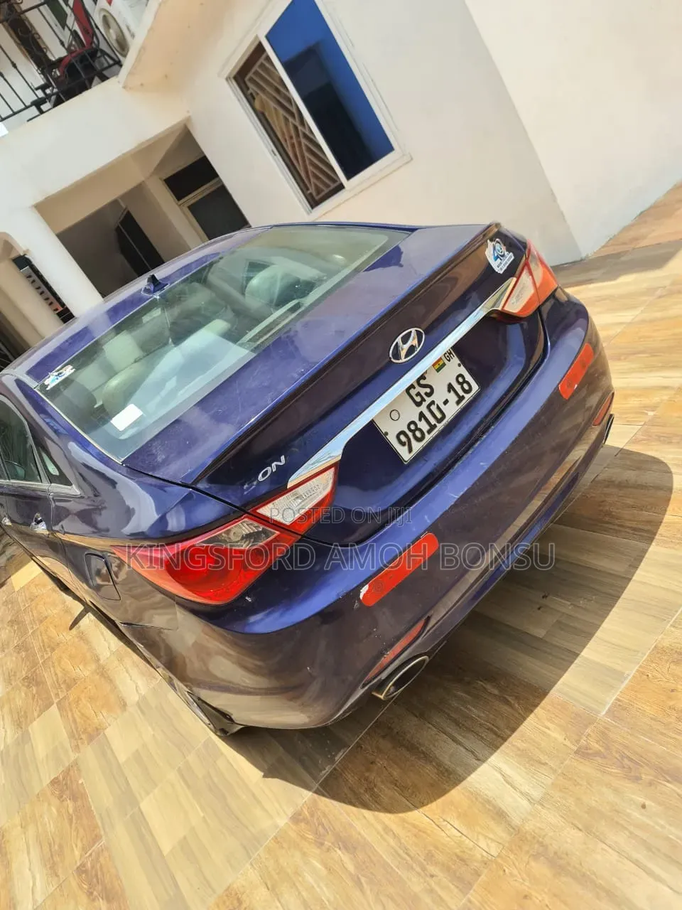Hyundai Sonata 2016 Blue