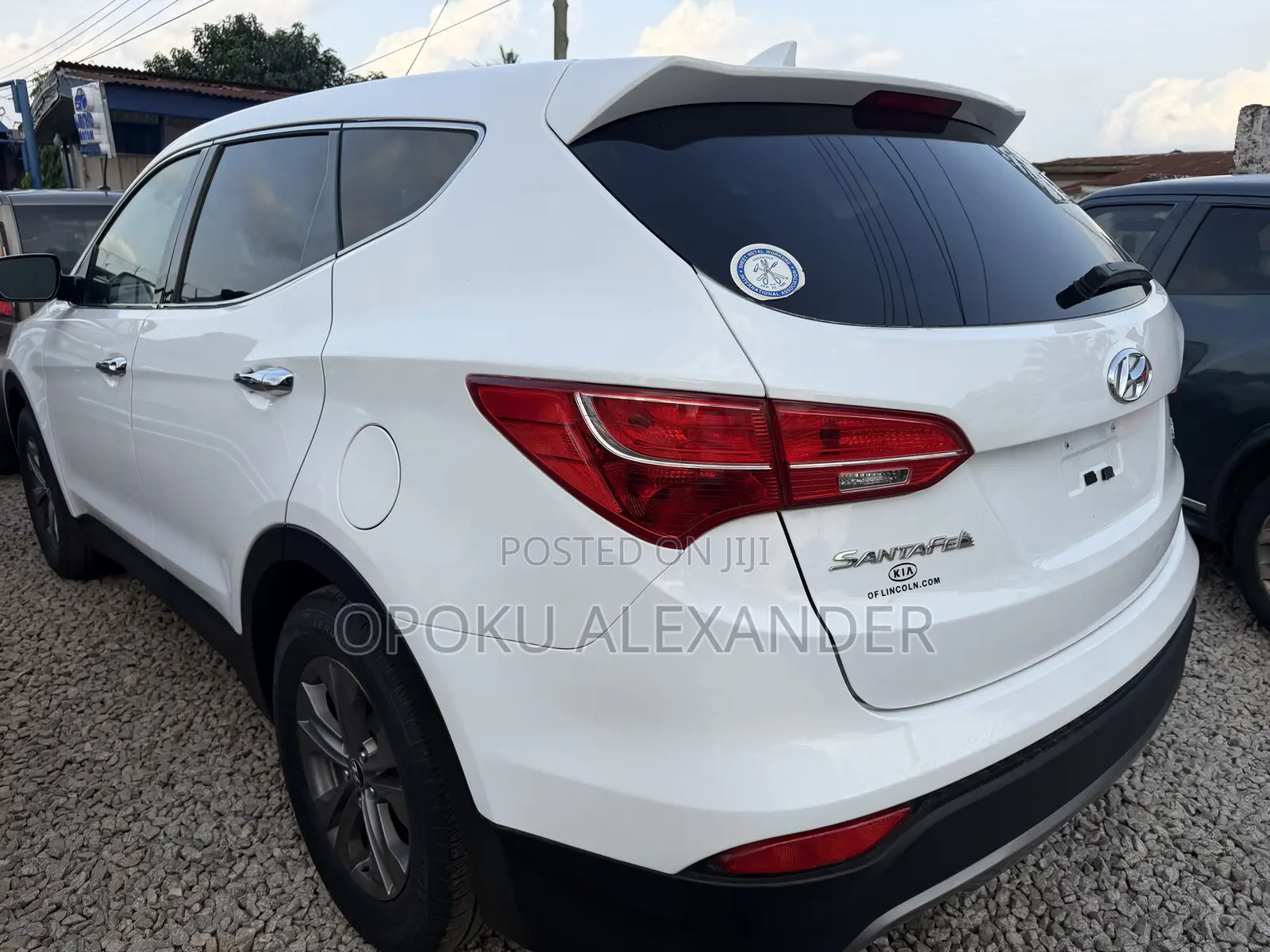 Hyundai Santa Fe 2014 White