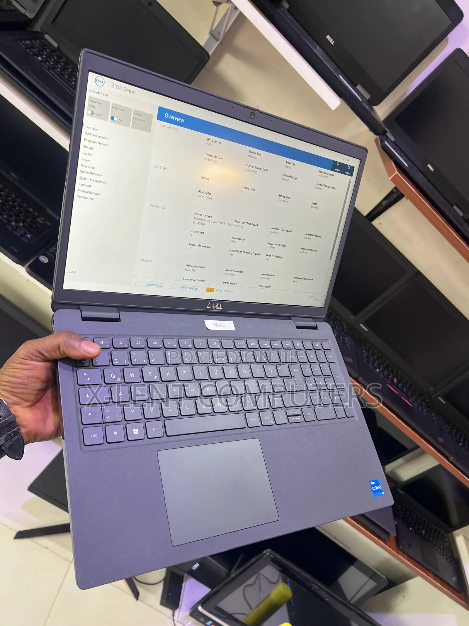 Laptop Dell Latitude 3520 16GB Intel Core i5 SSD 256GB