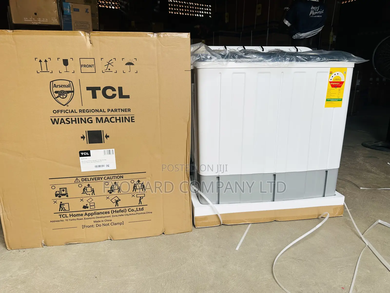 Well Known TCL 10kg Original Twin Tub Fast Washing Machine