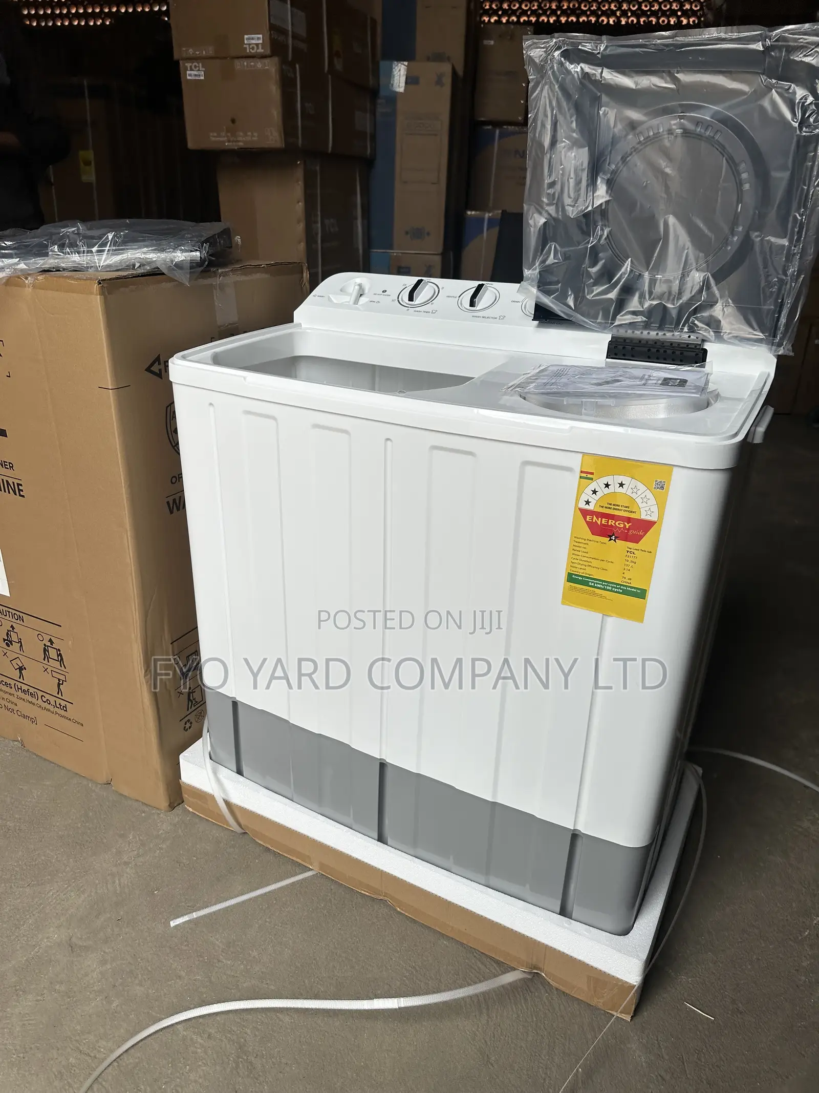Well Known TCL 10kg Original Twin Tub Fast Washing Machine