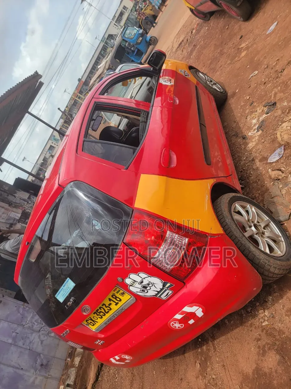 Kia Morning 2010 Red