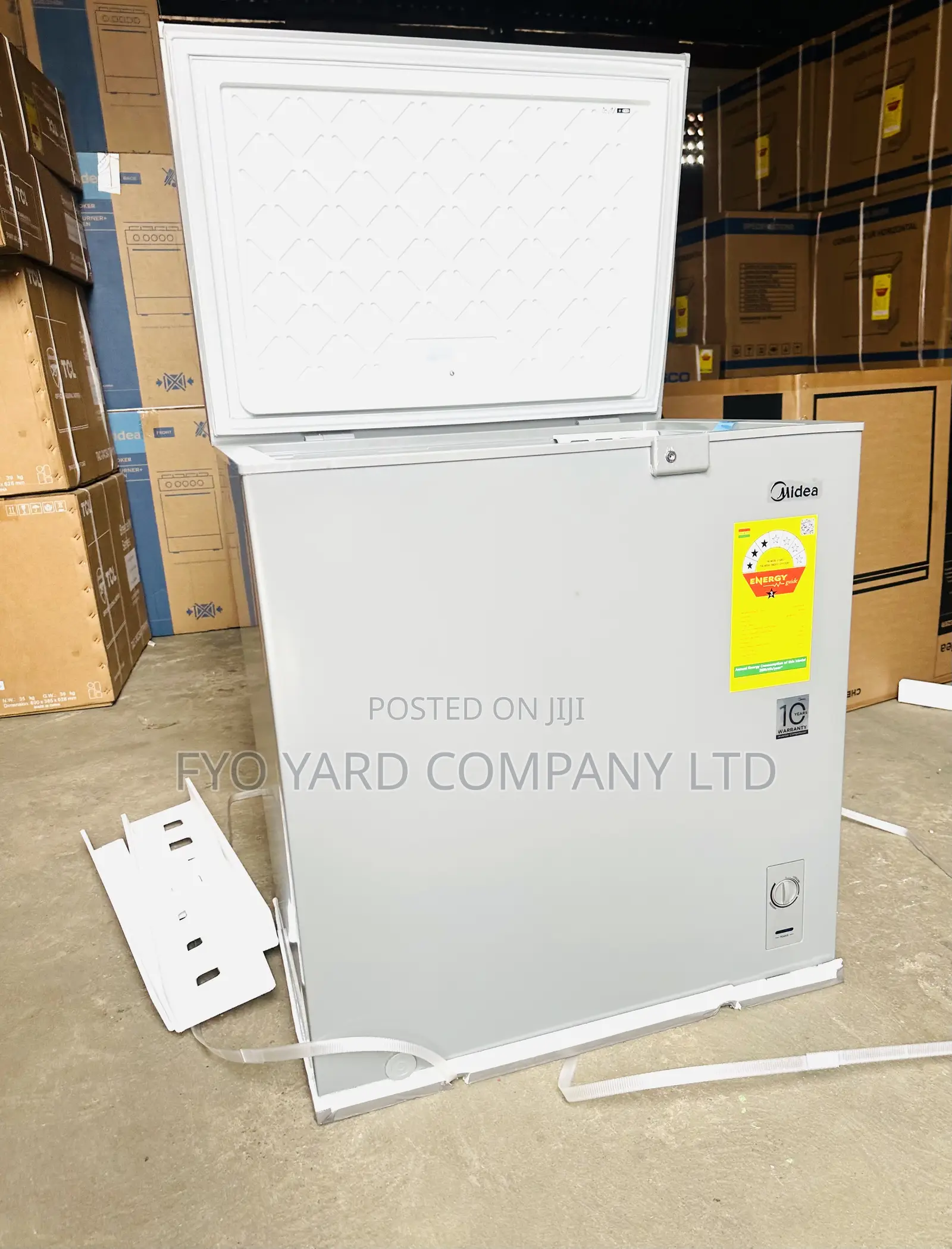 Best Rated Midea 200ltr Fast Freezing Single Door Chest Freezer
