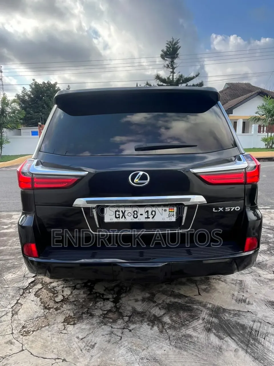Lexus LX 570 AWD 2018 Black