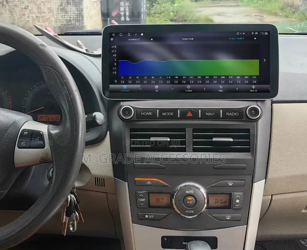 Premium 12.3 Ultrawide Corolla Android Screen