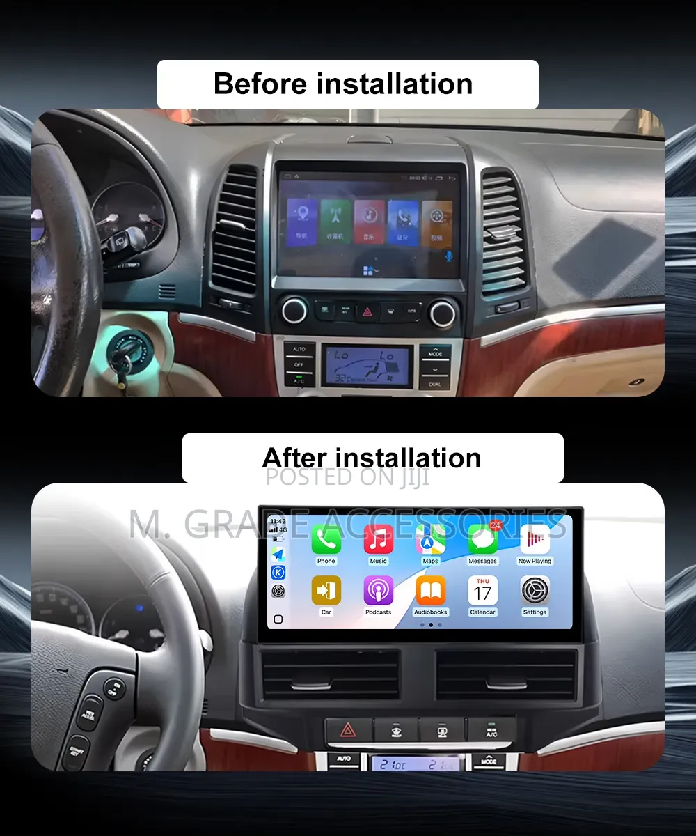 Santa Fe Premium Ultrawide Android Screen Apple Carplay
