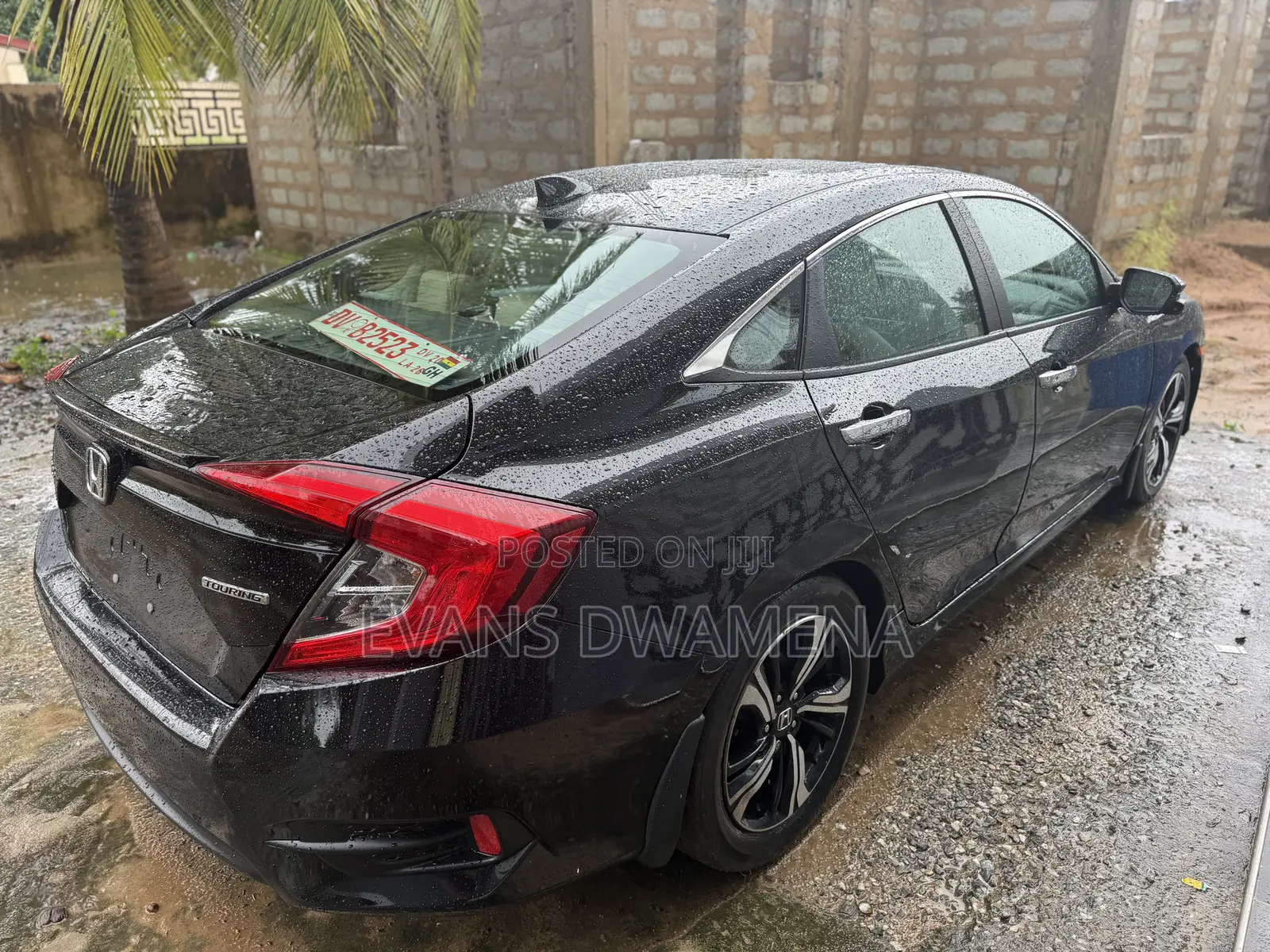 Honda Civic Touring 4dr Sedan (1.5L 4cyl) 2017 Black