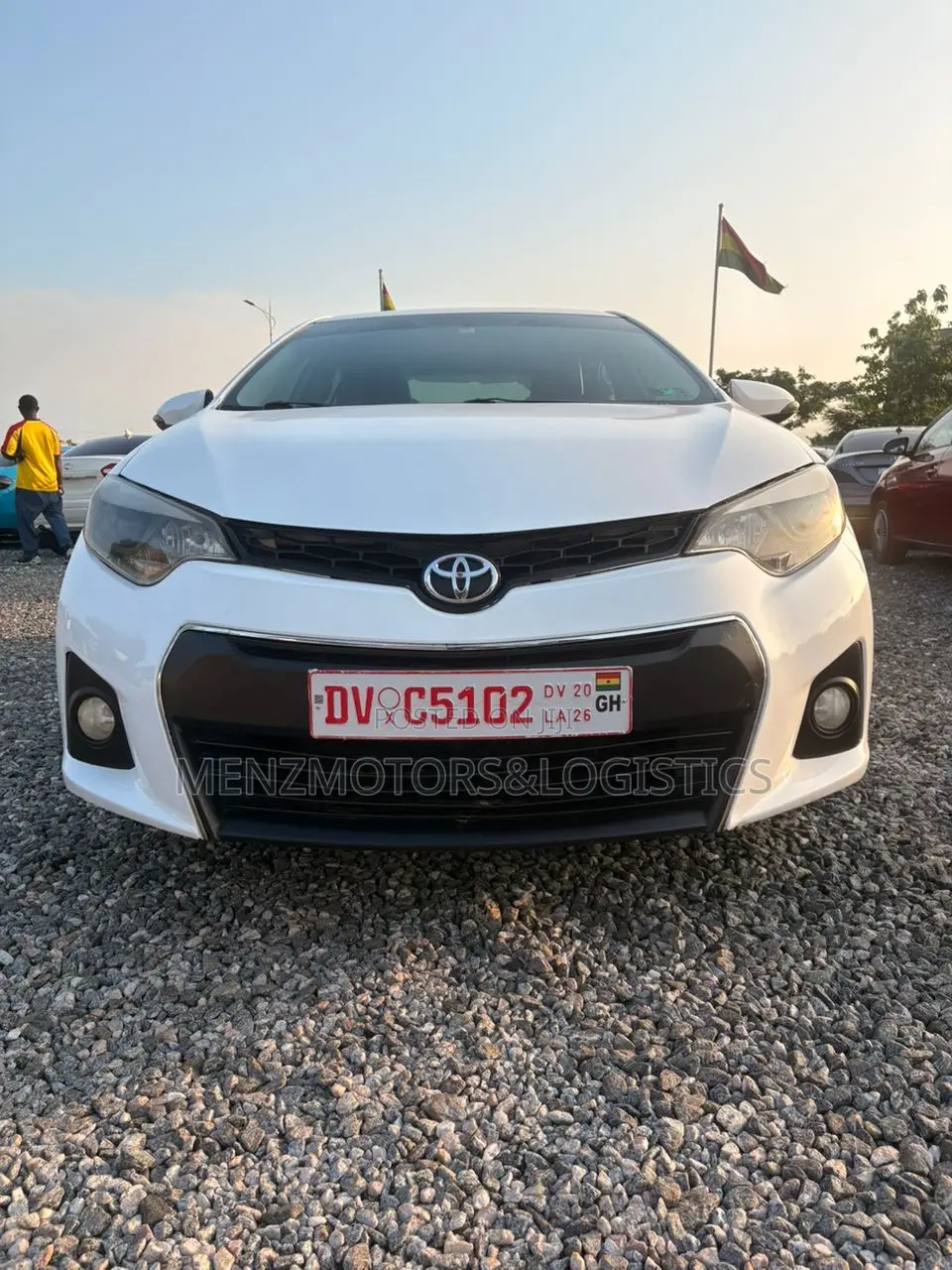 Toyota Corolla S 4dr Sedan (1.8L 4cyl CVT) 2015 White