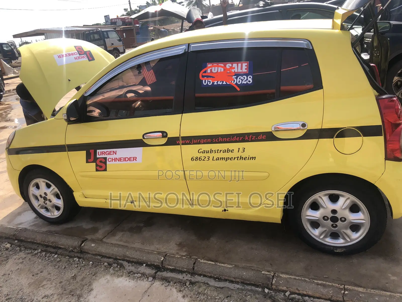 Kia Morning 2010 Yellow