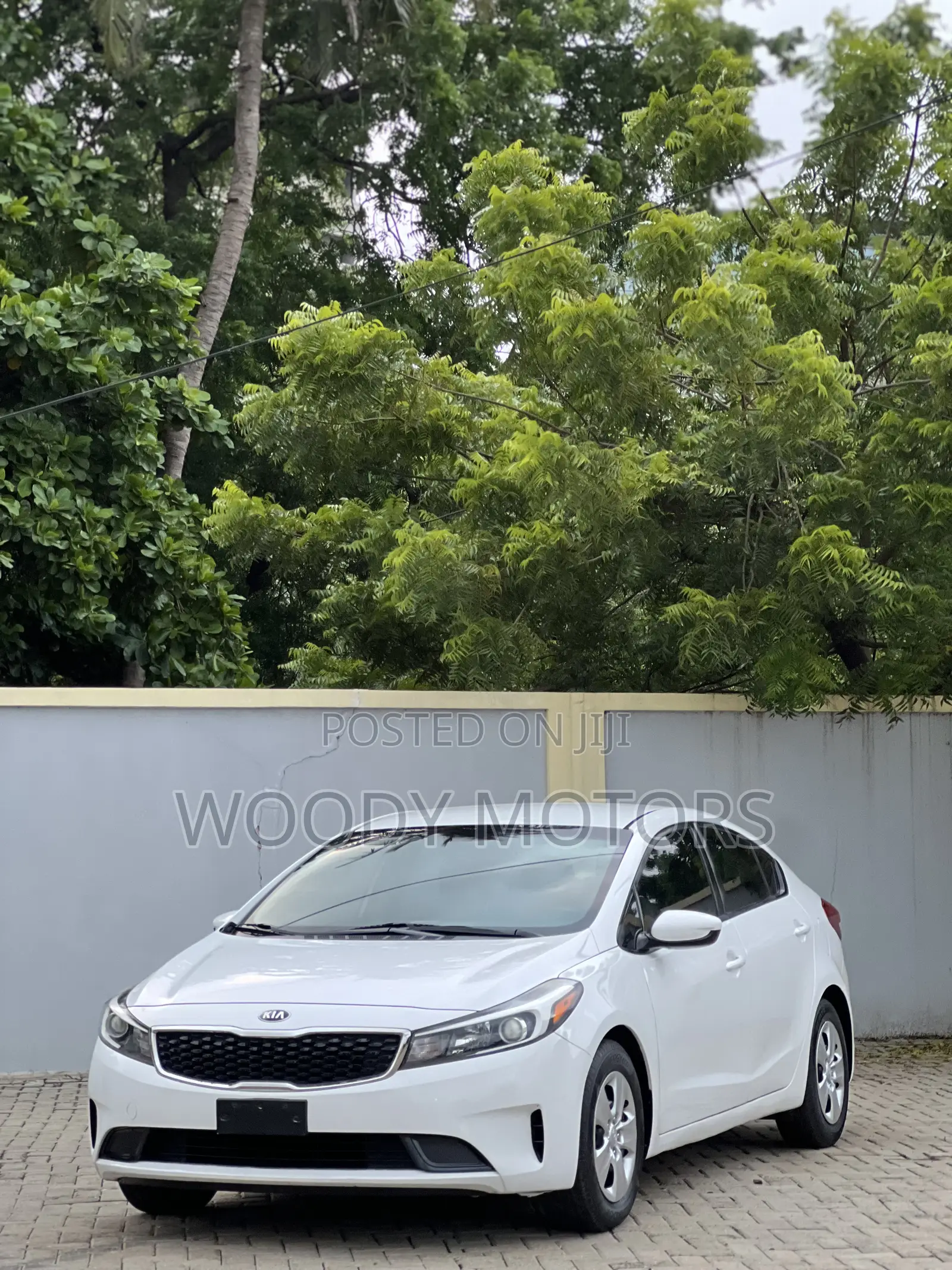 Kia Forte S Sedan 2017 White