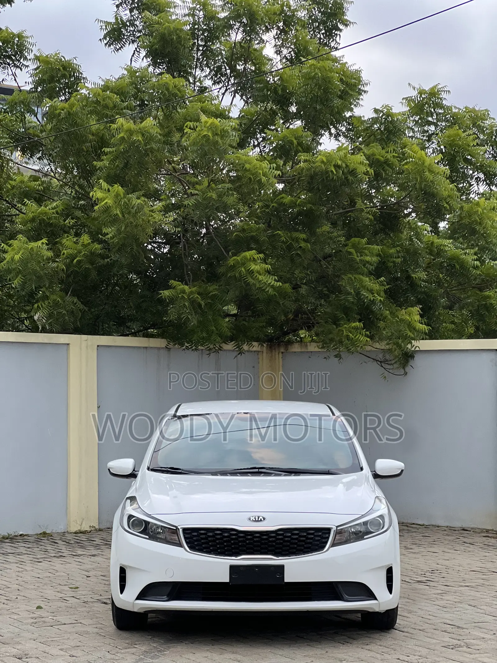 Kia Forte S Sedan 2017 White
