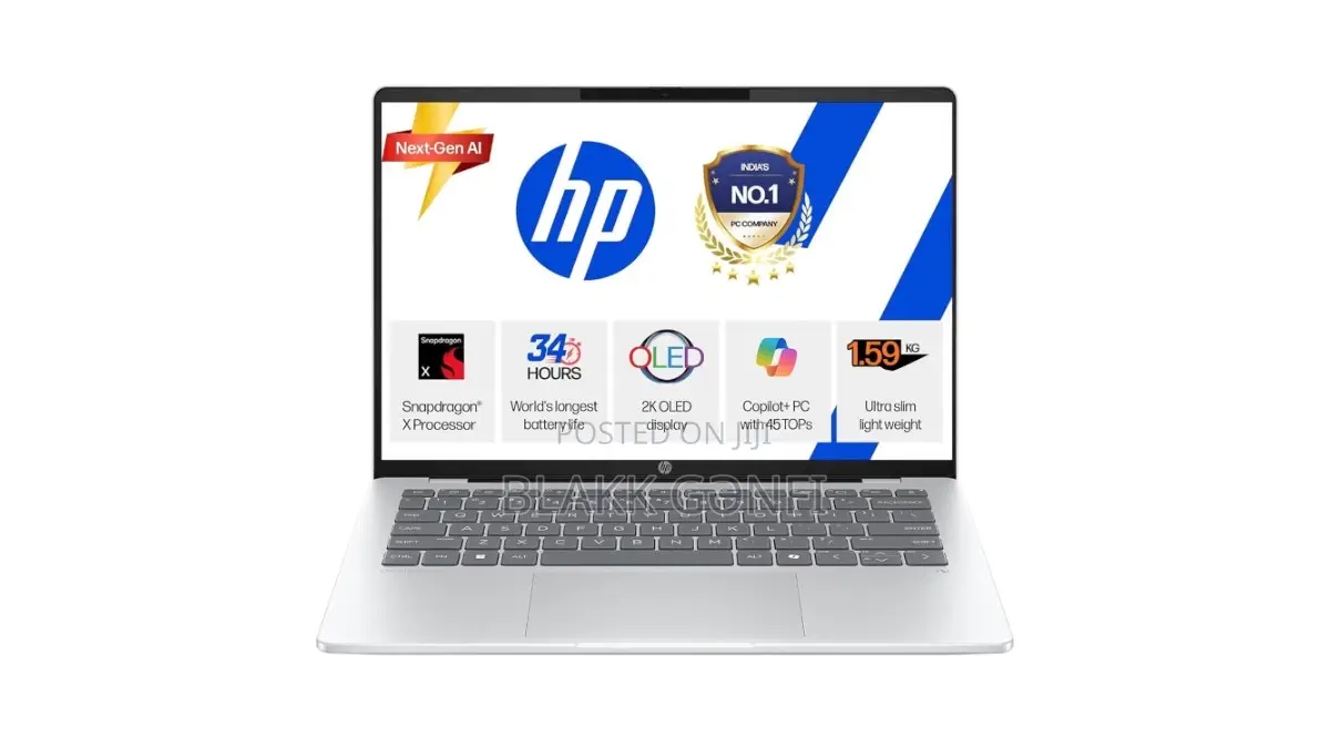 New Laptop HP OmniBook 5 14" 16GB Qualcomm Snapdragon X Plus SSD 512GB