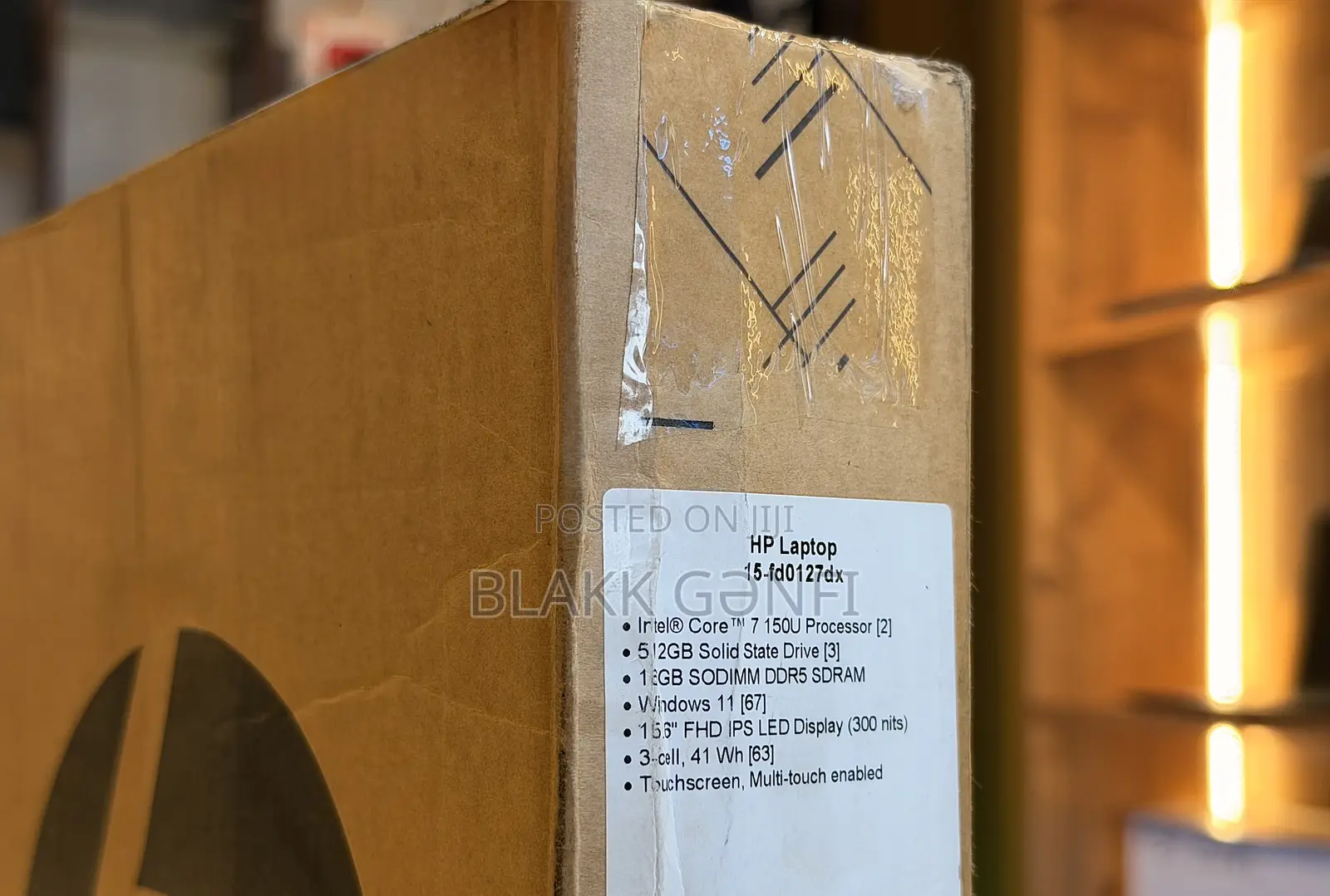 New Laptop HP 15 16GB Intel Core Ultra 7 SSD 512GB