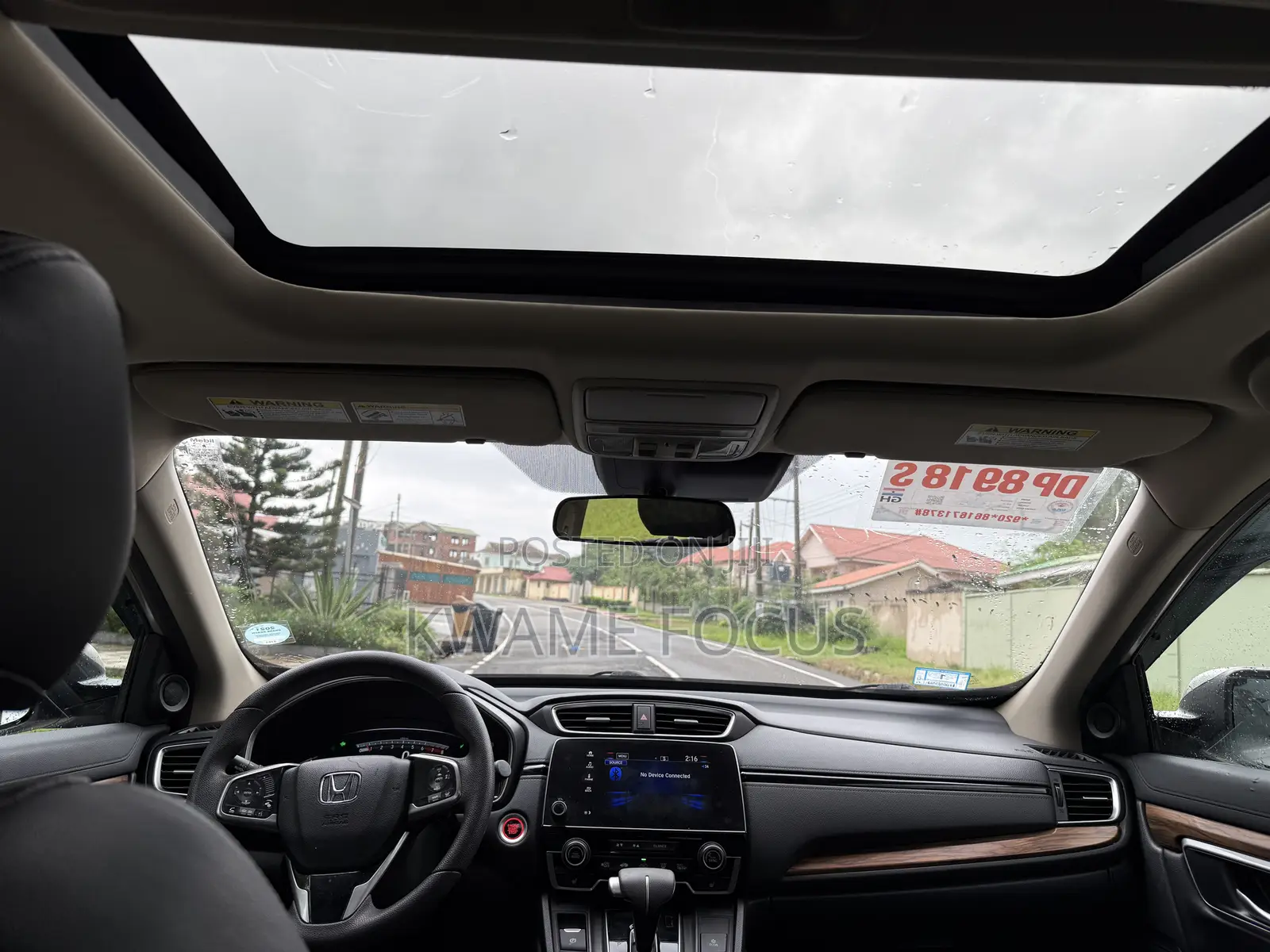 Honda CR-V EX-L AWD 2018 Brown