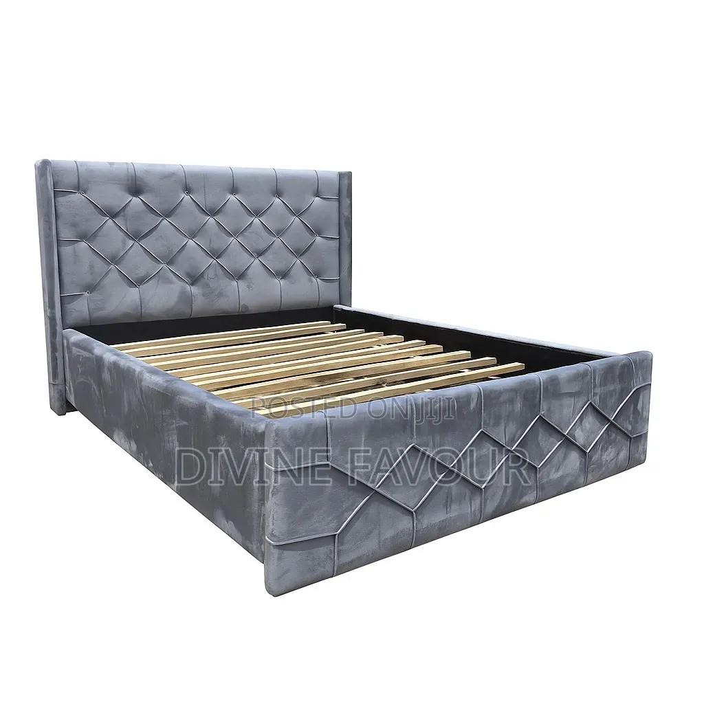 Brand New Queen Size Material Bed Frame Available