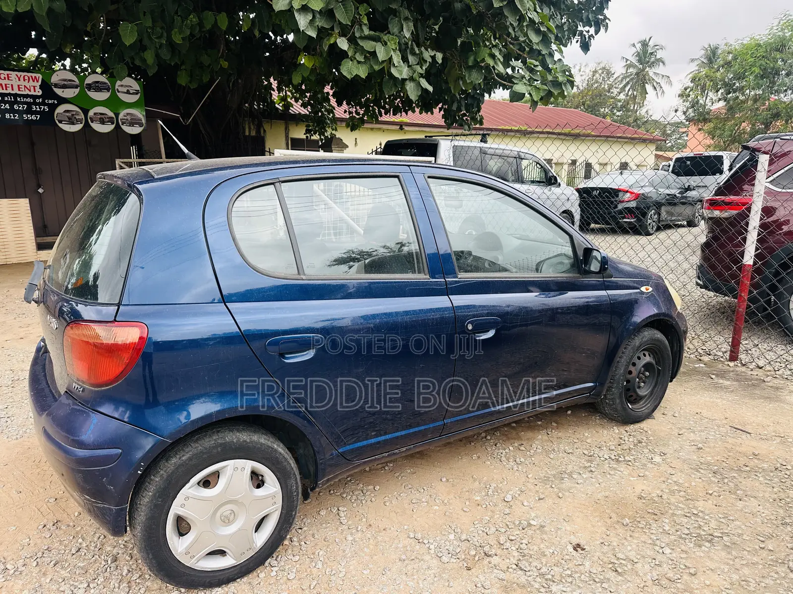 Toyota Yaris 2004 Blue