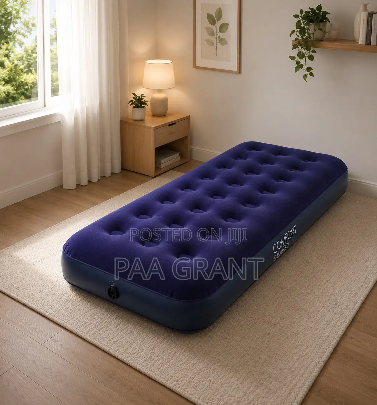 Hotel Comfort at Home (Inflatable Single Air Mattress Plus Free Pump