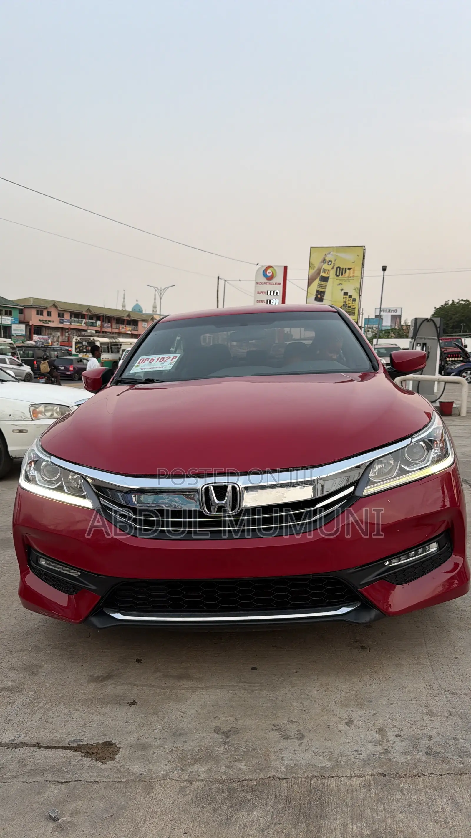 Honda Accord 2016 Red