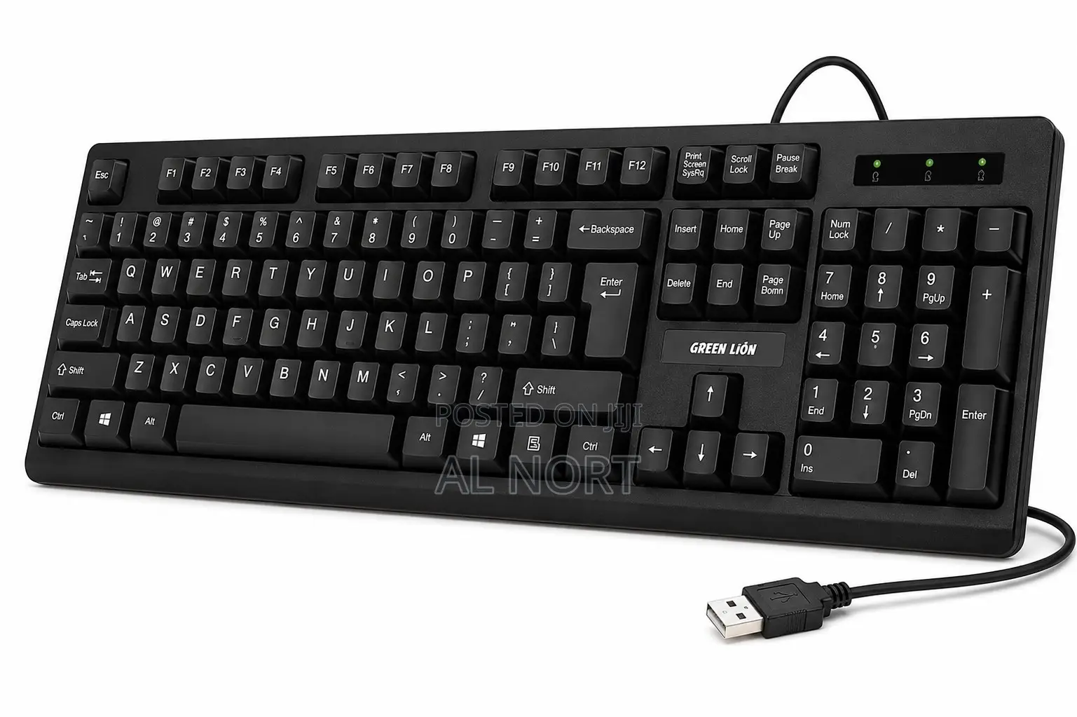 Green Lion Gl69443 Wired Usb Keyboard -