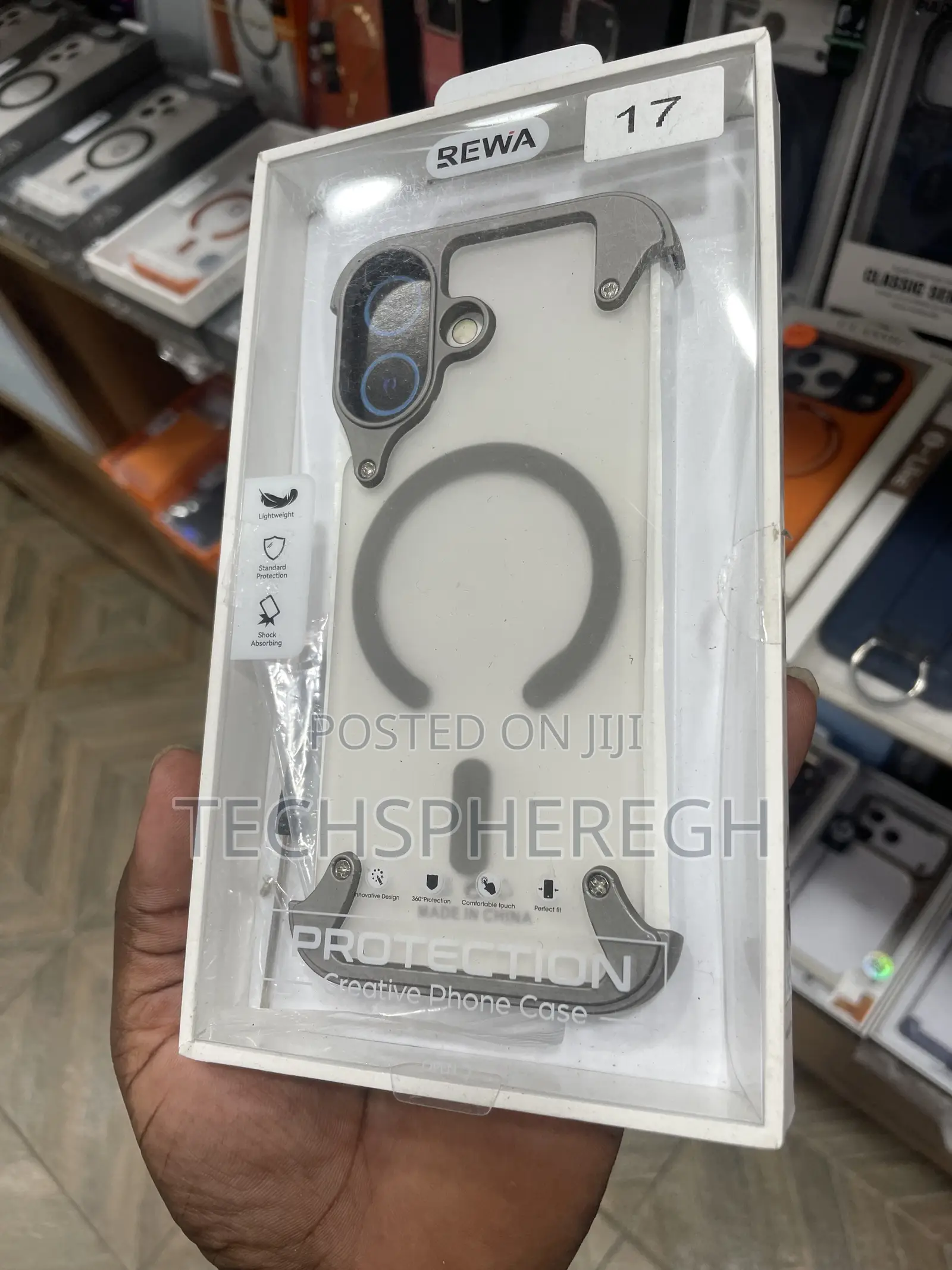 Brand New Rewa Rugged Magsafe Case for iPhone 17– Shockproof!