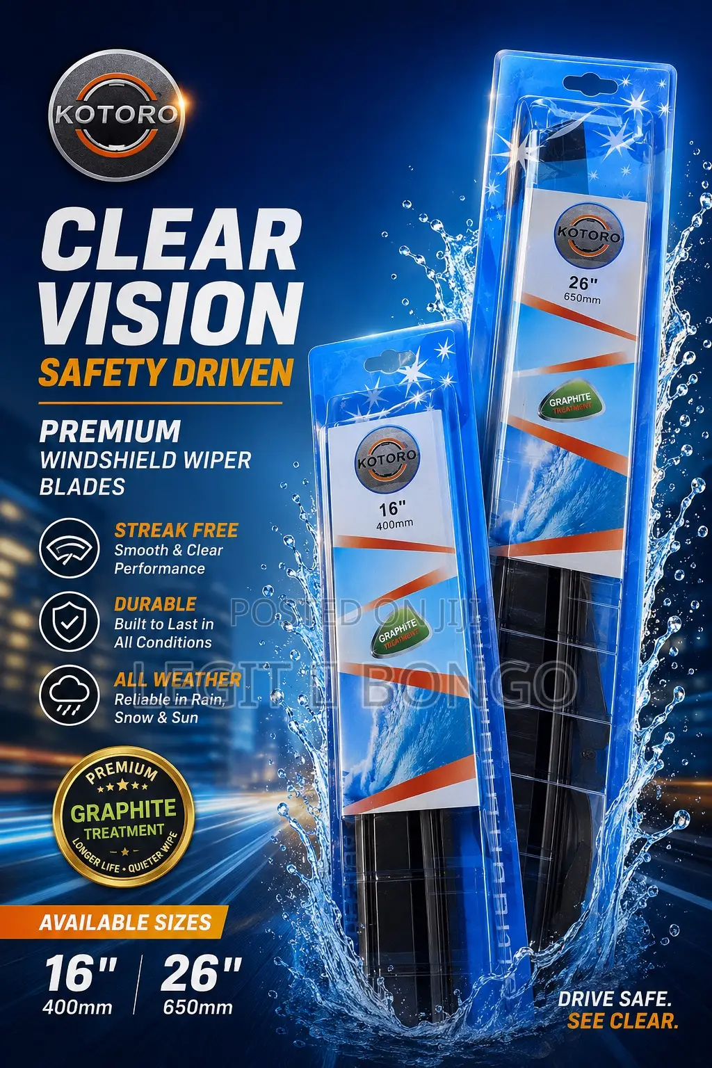 Original Soft Wiper Blades-All Cars