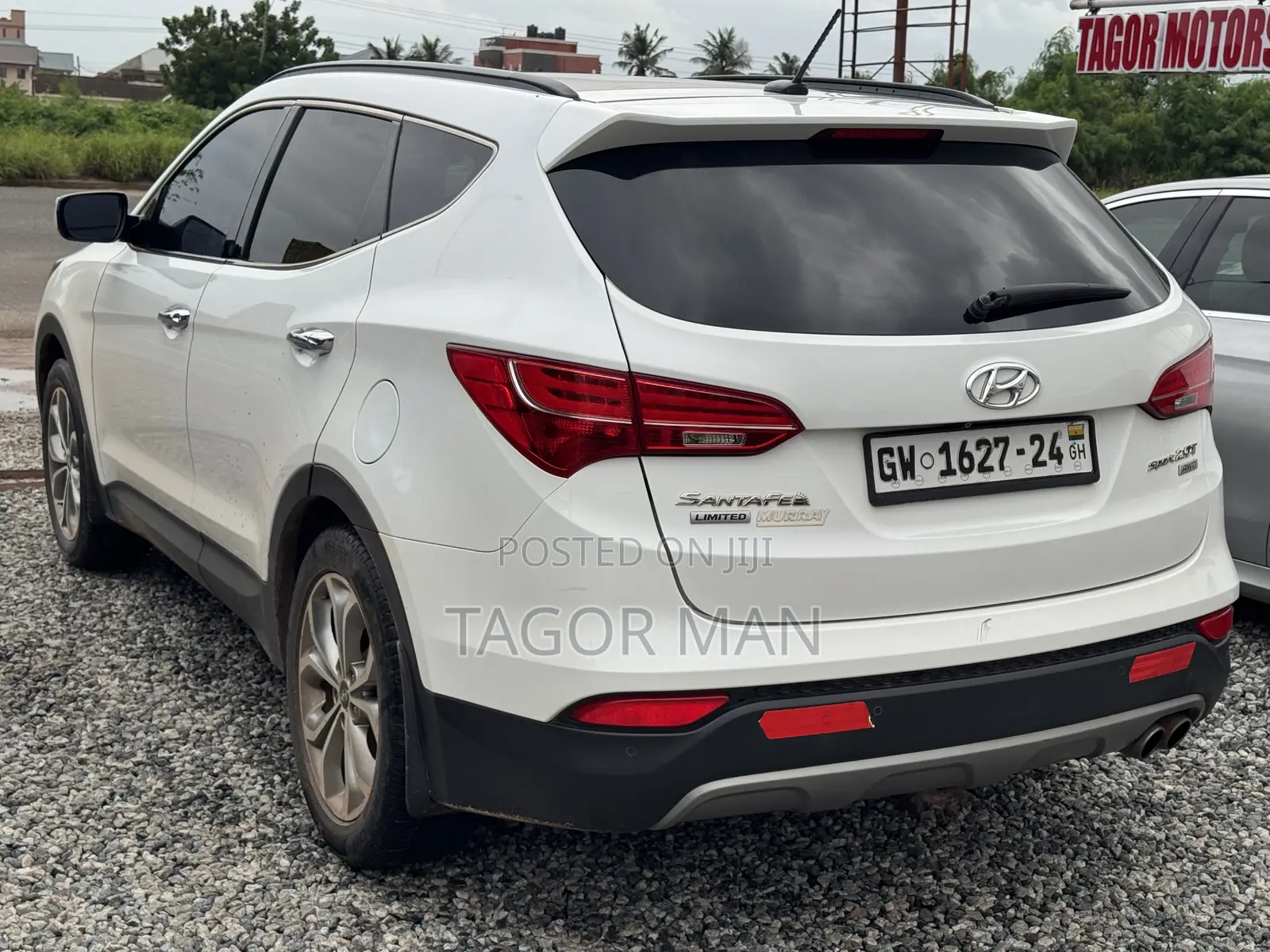 Hyundai Santa Fe Limited 4dr SUV (3.3L 6cyl 6A) 2015 White