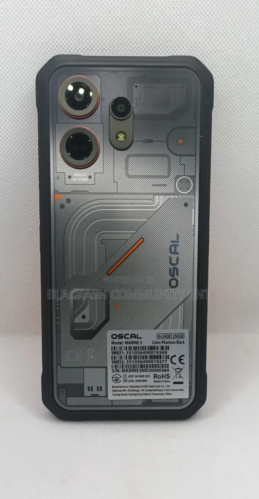 New Blackview BV8900 Pro 256 GB Black