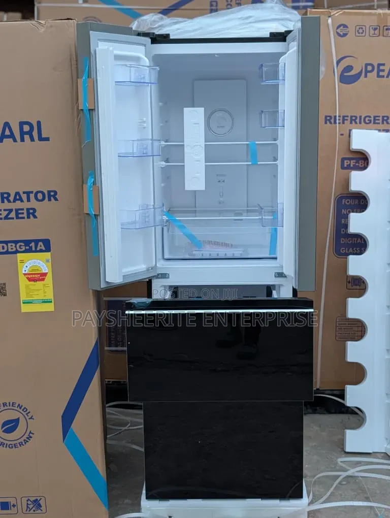 Pearl French Black 4doors Fridge. Ghc6700 Promo
