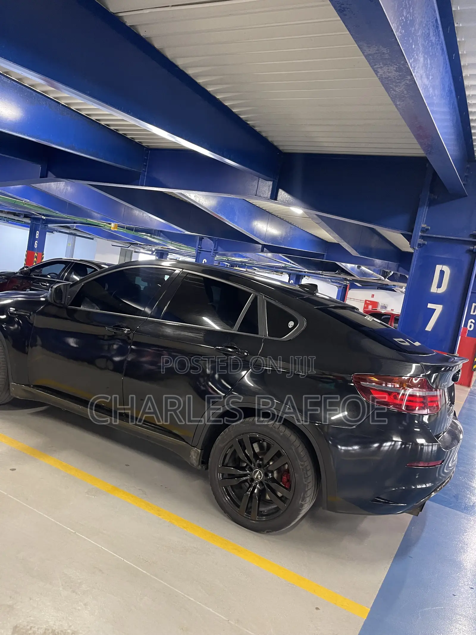 BMW X6 xDrive50i 4x4 Coupe (4.4L 8cyl 8A) 2012 Black
