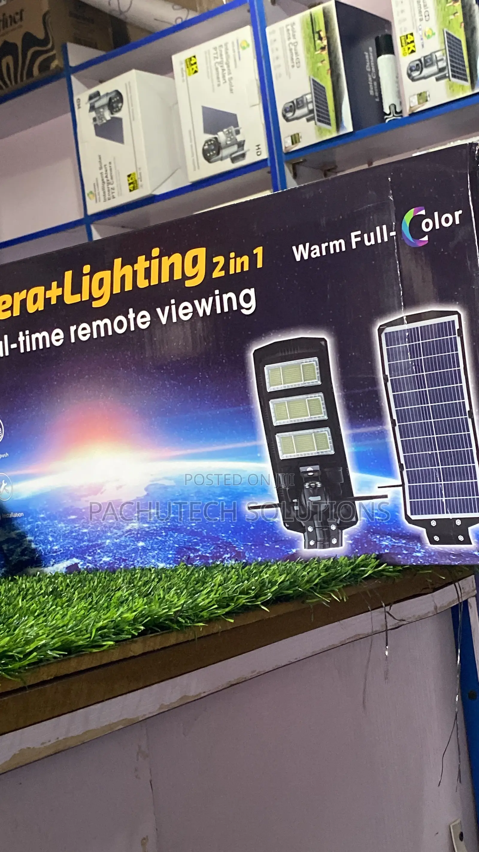 Ai Solar Streetlights Camera