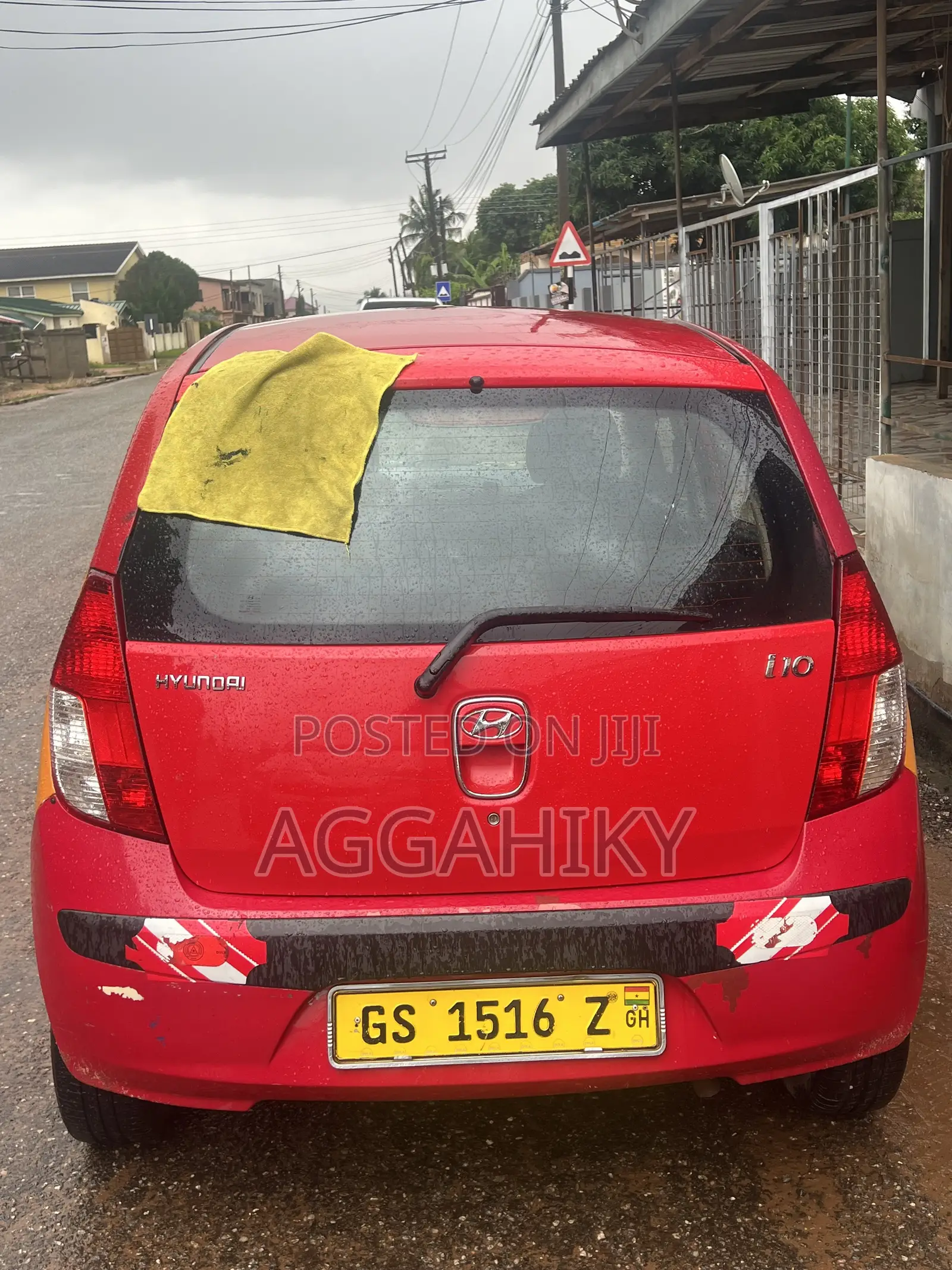 Hyundai I10 2007 Red
