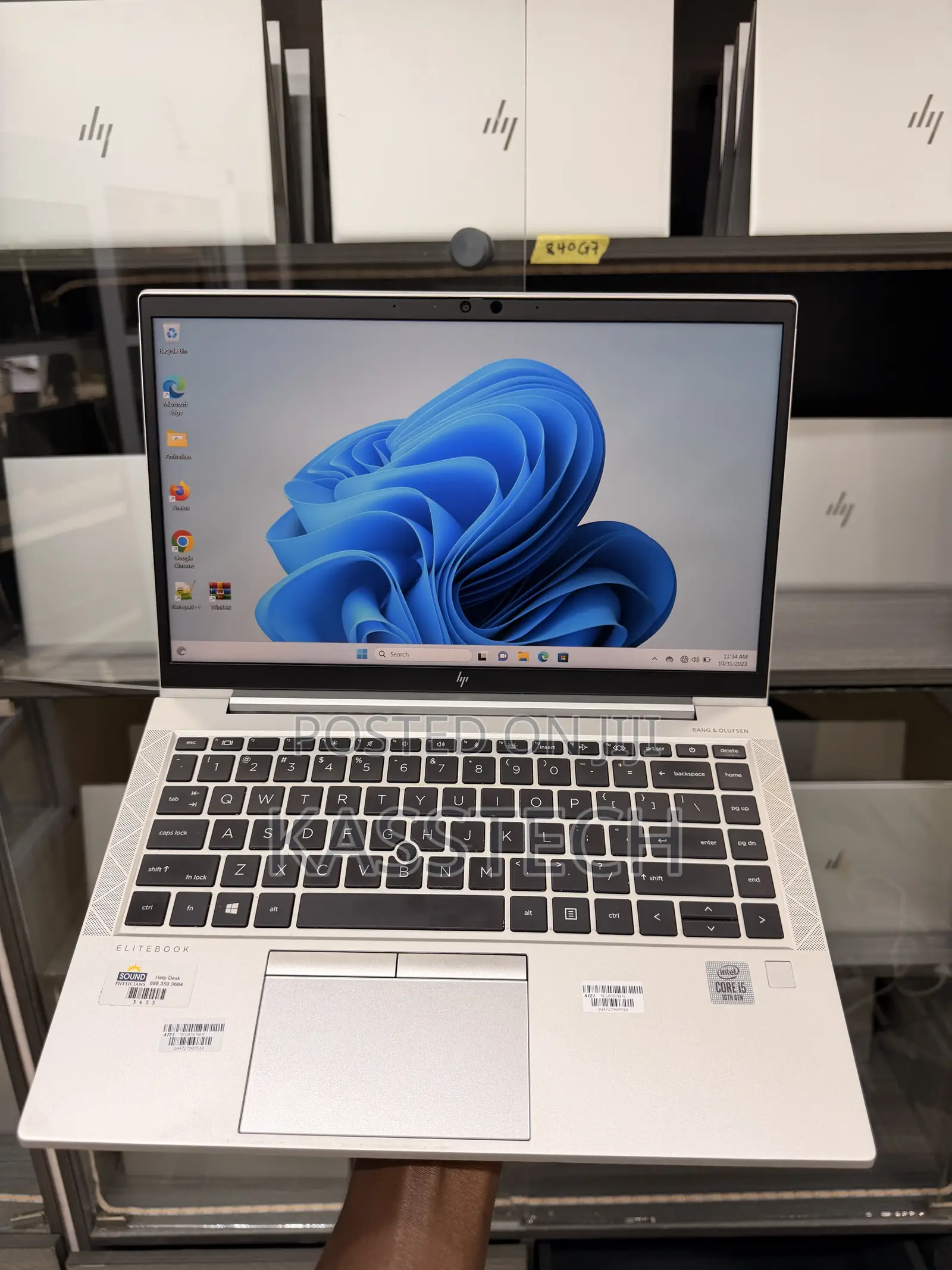 Laptop HP EliteBook 840 G7 16GB Intel Core i5 SSD 256GB