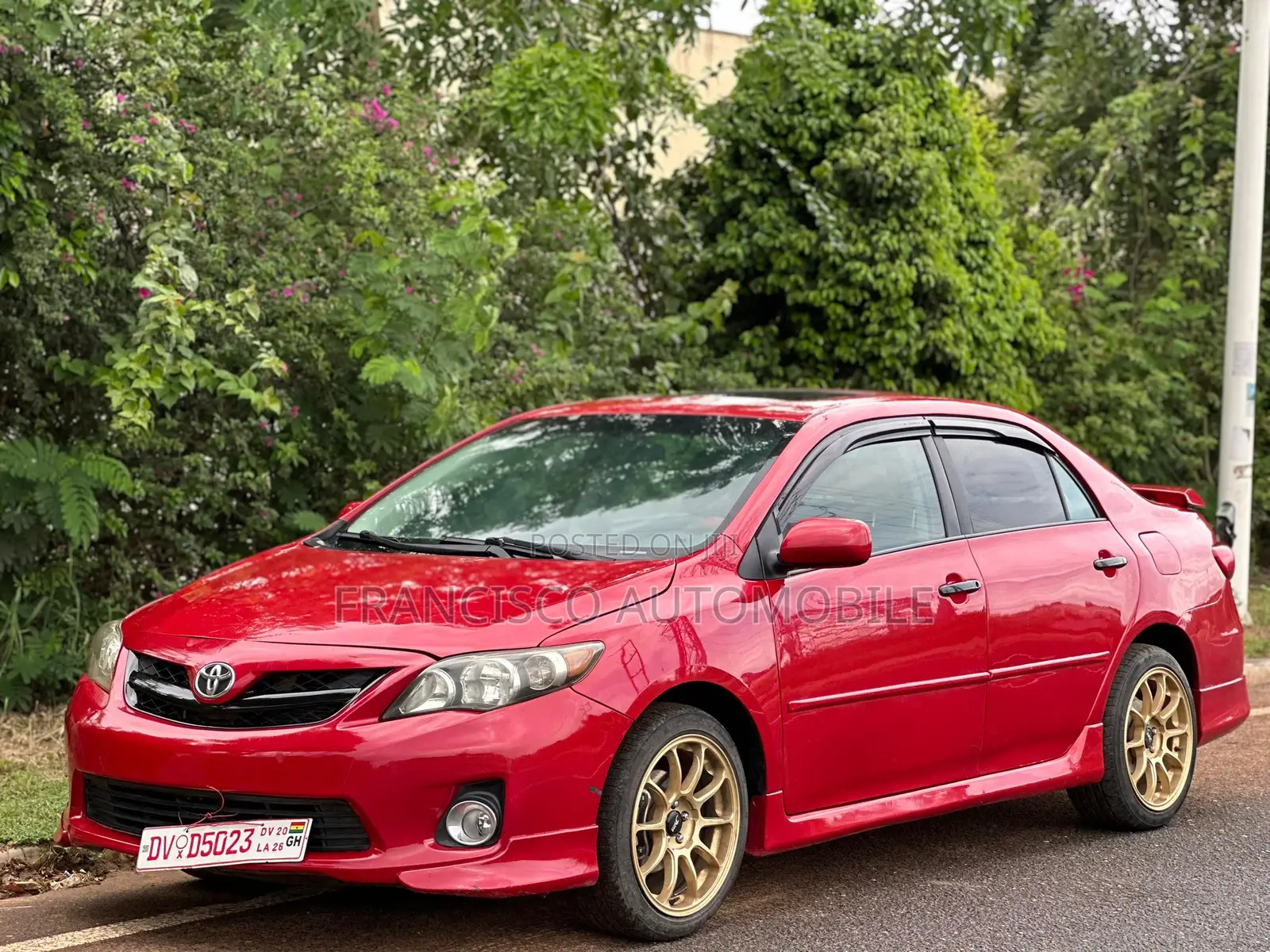 Toyota Corolla S 5-Speed 2013 Red