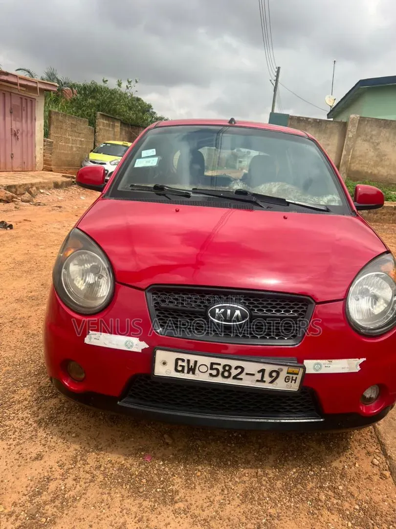 Kia Morning 2010 Red