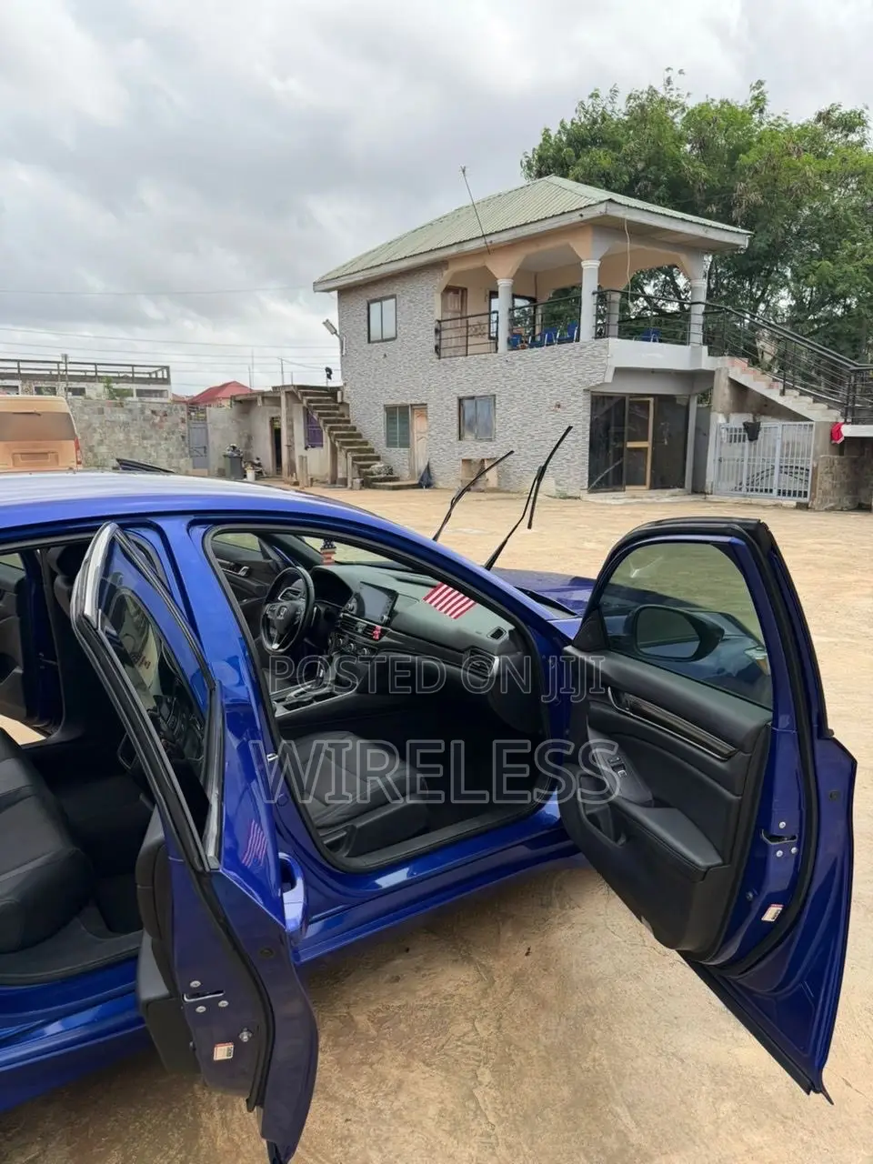 Honda Accord Sport (2.0L 4cyl Turbo 6M) 2019 Blue