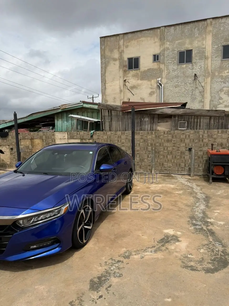 Honda Accord Sport (2.0L 4cyl Turbo 6M) 2019 Blue